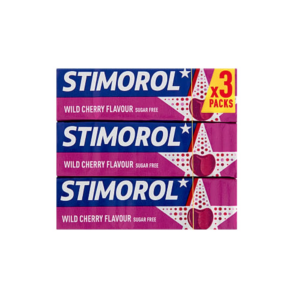 Stimorol 3-pak Wild Cherry Lilla SF 42g